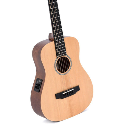 Sigma TM-12E Travel Acoustic Guitar Solid Sitka Spruce Top - Mahogany Back and Sides - Satin