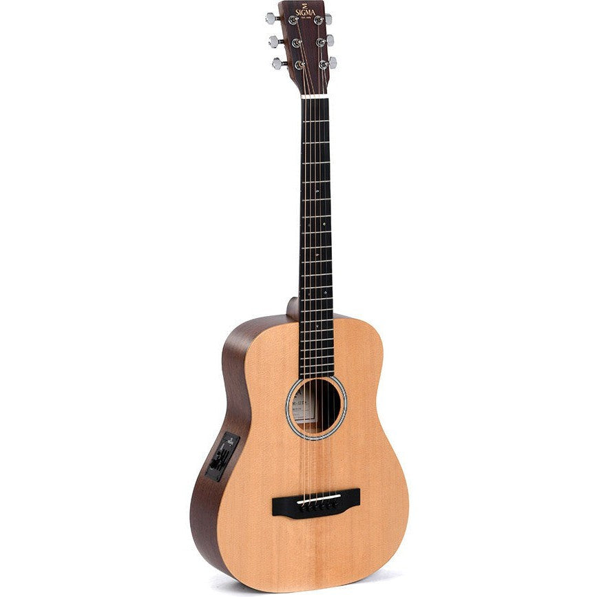 Sigma TM-12E Travel Acoustic Guitar Solid Sitka Spruce Top - Mahogany Back and Sides - Satin