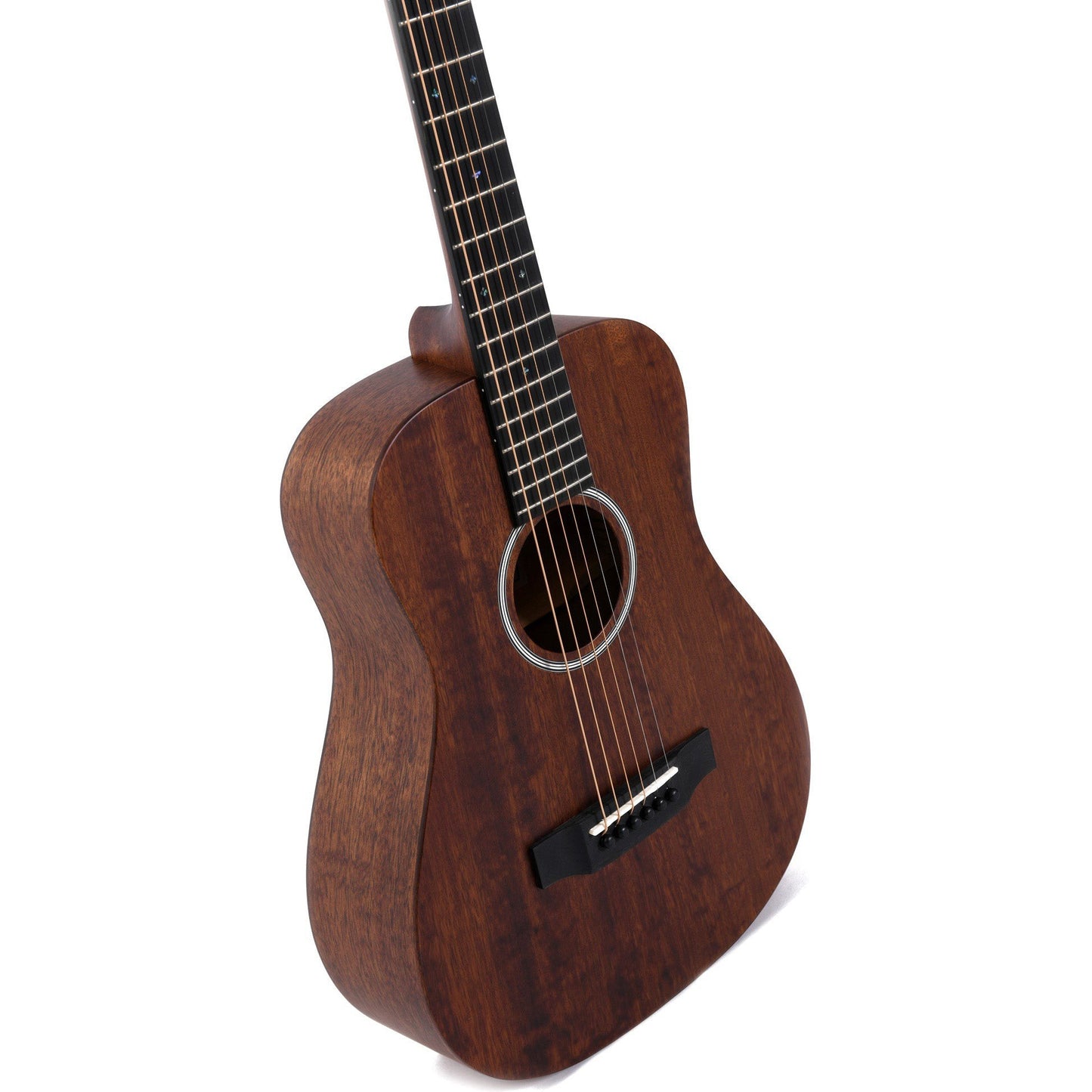 Sigma TM-15 Travel Acoustic Guitar Solid Mahogany Top - Mahogany Back and Sides - Satin