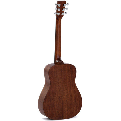 Sigma TM-15 Travel Acoustic Guitar Solid Mahogany Top - Mahogany Back and Sides - Satin