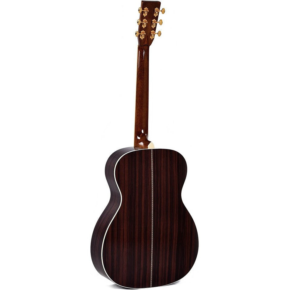 Sigma 000T-42 Acoustic Guitar Solid Spruce Top - Tilia Back and Sides - Style 42 Inlay - Gloss