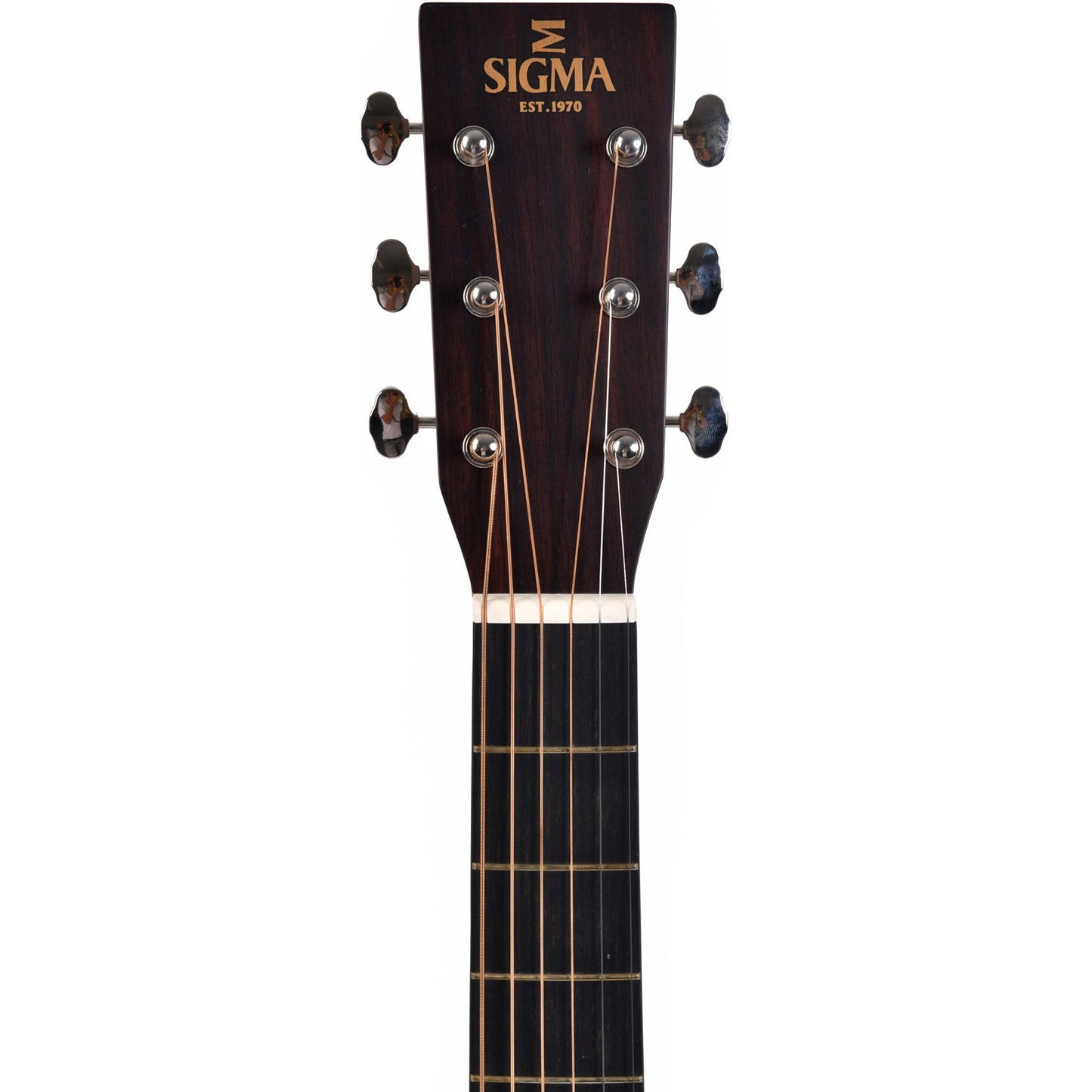 Sigma SDR-28 Dreadnought Acoustic Guitar All Solid Spruce Top and Rosewood Back and Sides - Gloss