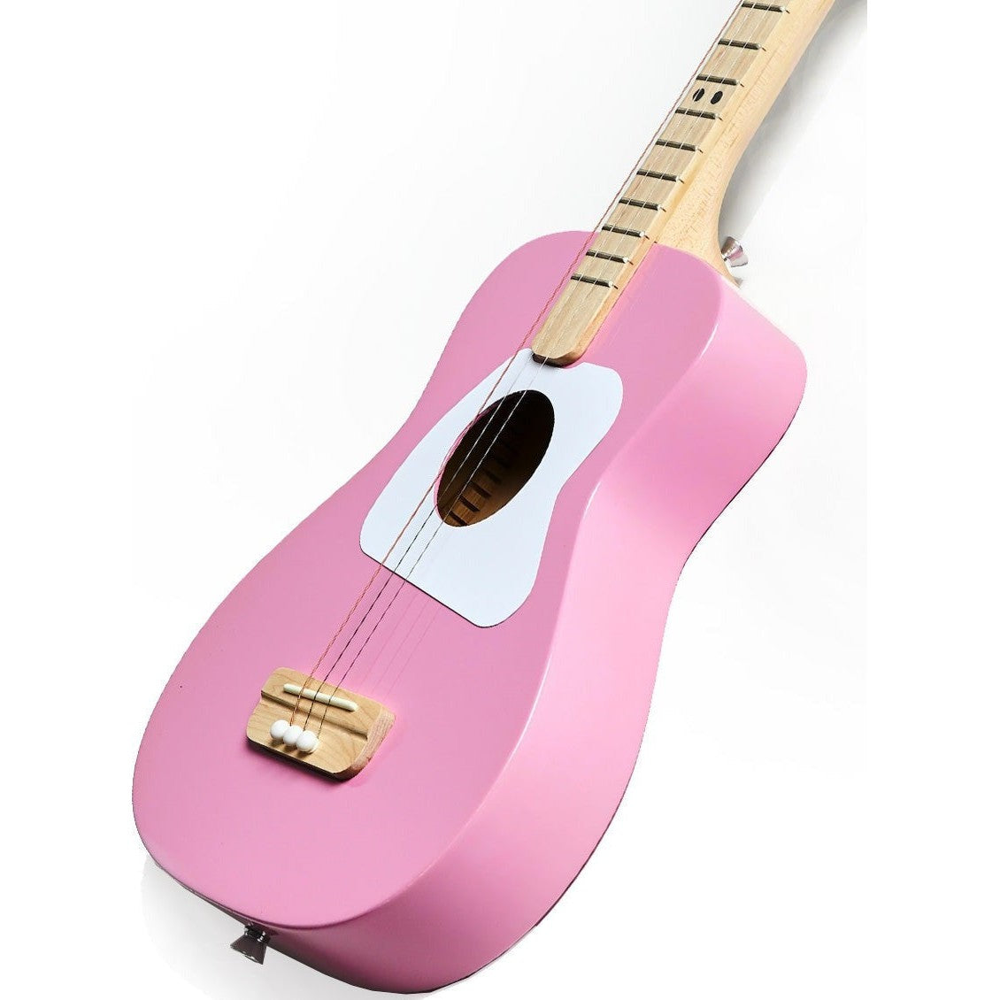 Loog Pro Kids 3-String Acoustic Guitar Pink