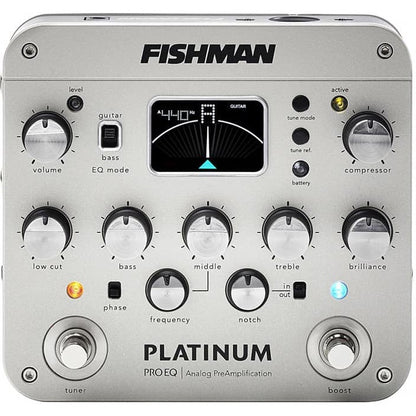 Fishman Platinum Pro Preamp EQ/DI 201 (For Guitar & Bass)