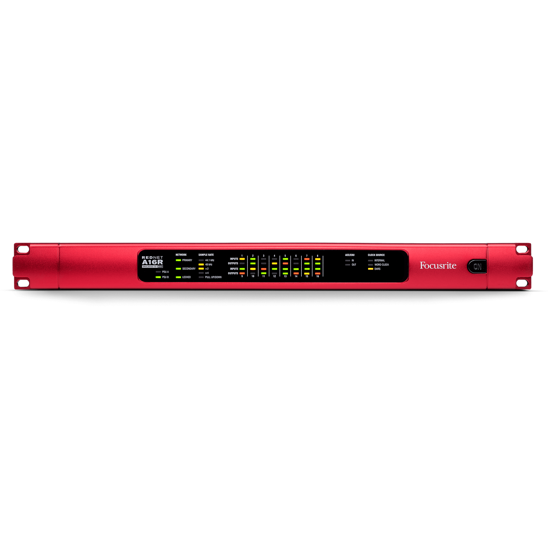Focusrite RedNet A16R MKII 16 x 16 Analogue I/O With Independent Level ...