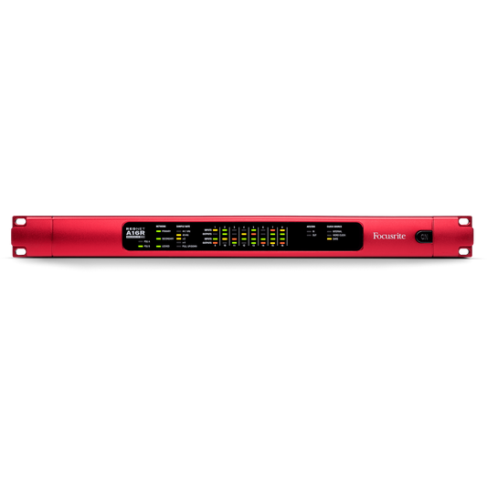 Focusrite RedNet A16R MkII 16×16 Analogue I/O With Independent Level Control