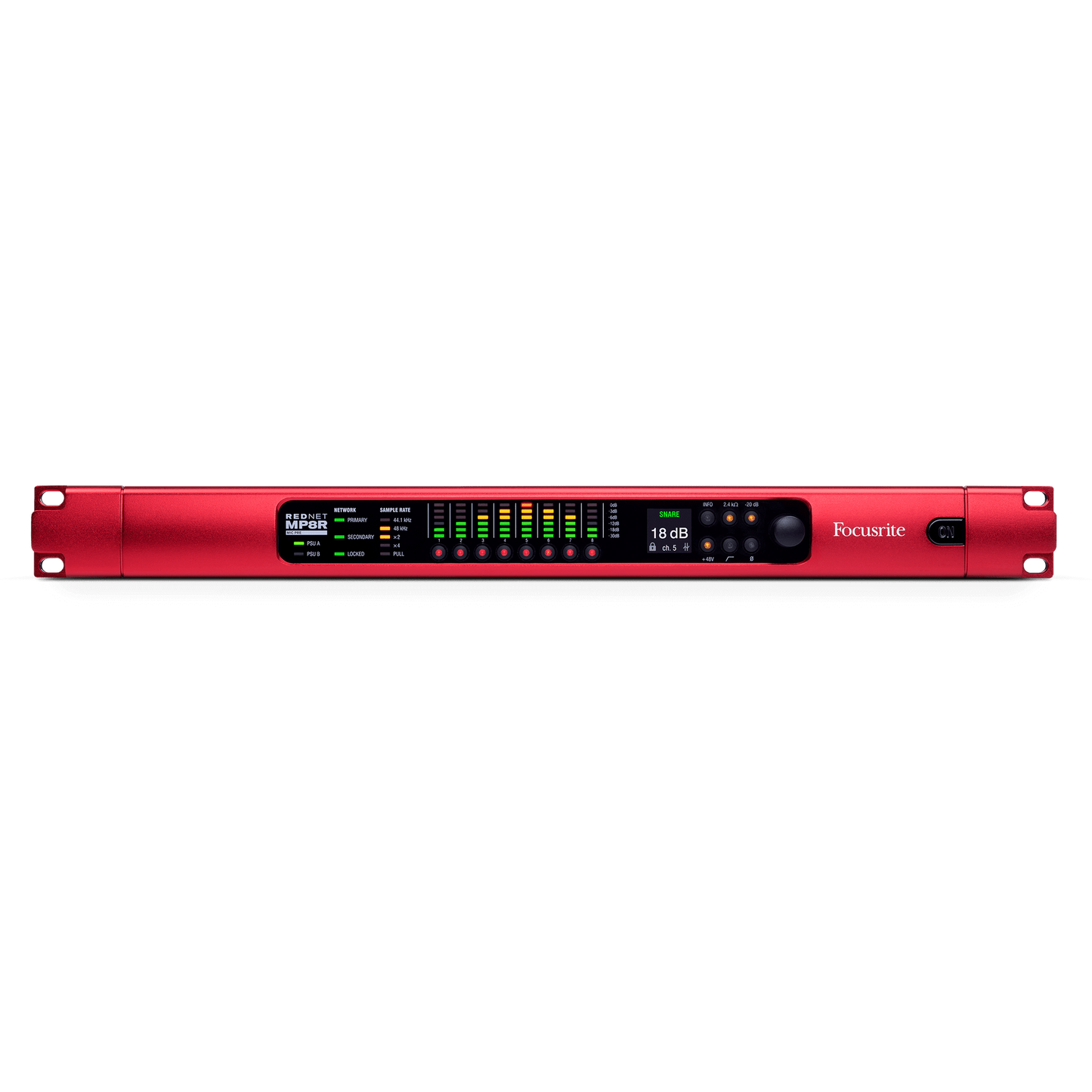Focusrite RedNet MP8R 8 Channel Mic Preamp