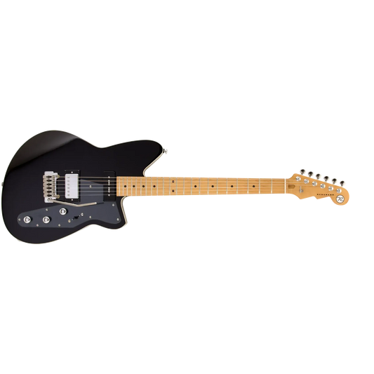 Reverend Double Agent W w/ Wilkinson Tremolo Midnight Black