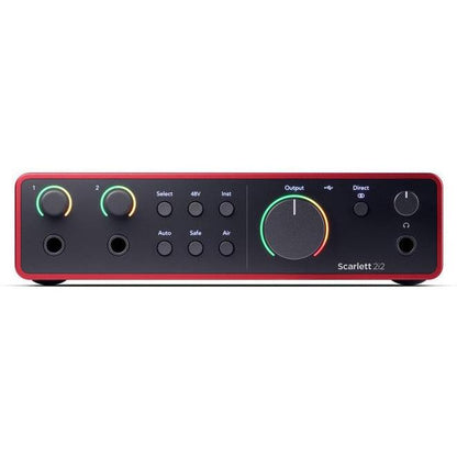 Focusrite Scarlett 2i2 4th Gen USB Audio Interface