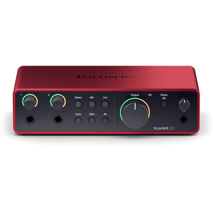 Focusrite Scarlett 2i2 4th Gen USB Audio Interface