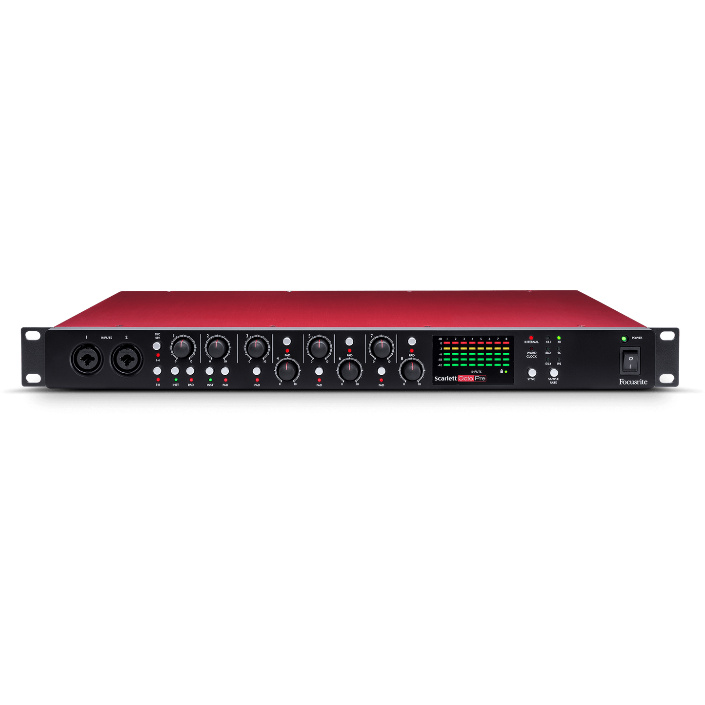 Focusrite Scarlett OctoPre 8-Channel Mic Preamp With ADAT