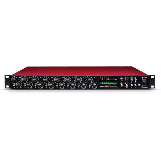 Focusrite Scarlett OctoPre Dynamic 8-Channel Mic Preamp With AD/DA Conversion