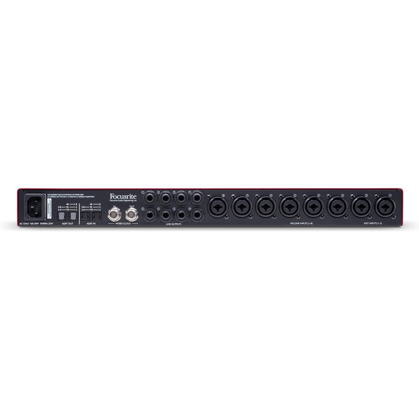 Focusrite Scarlett OctoPre Dynamic 8-Channel Mic Preamp With AD/DA Conversion