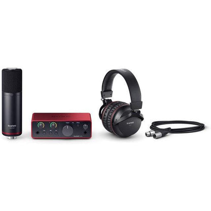 Focusrite Scarlett Solo Studio 4th Gen Complete Recording Package