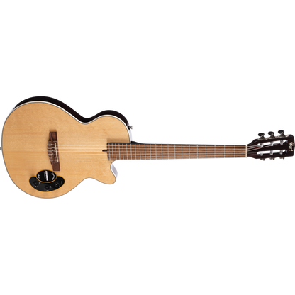 Cort Sunset Nylectric Gloss Natural Chambered Electro-Classical Guitar