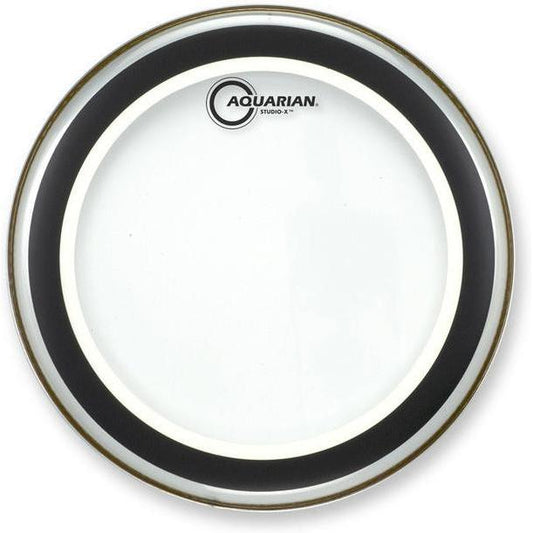 Aquarian Studio-X – Batter Drumhead – Clear (Multipack) – 10″, 12″, 14″ (SX-A)