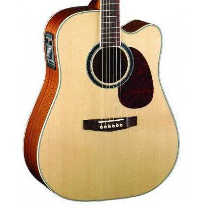 Cort MR730FX Natural Gloss Dreadnought Cutaway Acoustic Guitar