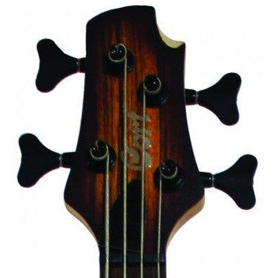 Cort C5 Plus ZBMH TBB Transparent Black Burst 5 String Bass