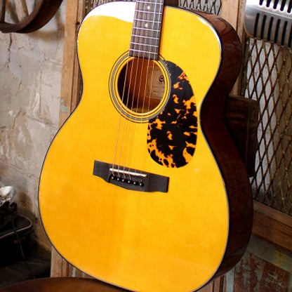 Cort L300VF Natural OM Acoustic Guitar