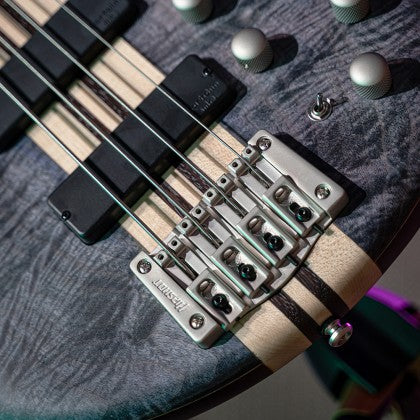 Cort A4 Plus FMMH 4-String Bass Guitar – Open-Pore Natural