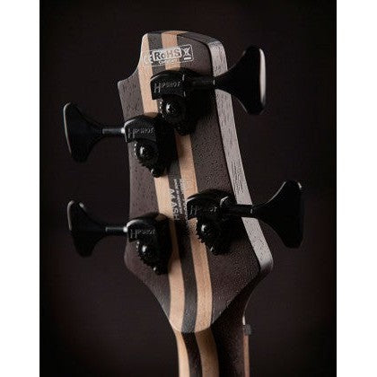 Cort A4 Ultra Ash 4-String Bass Guitar – Etched Natural Black