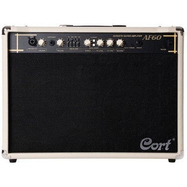 Cort AF60 60W Acoustic Guitar Amplifier Ivory