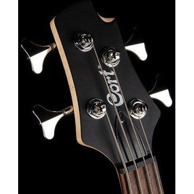 Cort Action Junior OPB Open Pore Black 30" Short Scale 4 String Bass