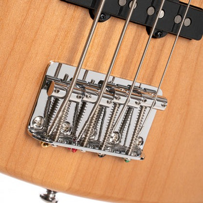 Cort GB64JJ 4-String Bass Guitar – Natural