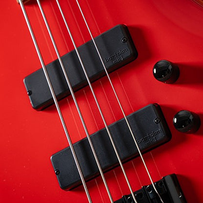 Cort C4 Deluxe CRD Candy Red 4 String Bass