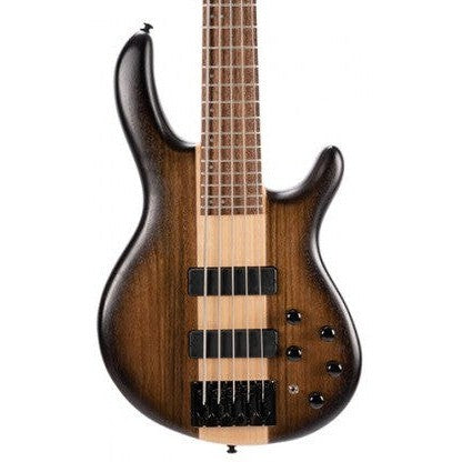 Cort C5 Plus OVMH ABB Antique Brown Burst 5 String Bass