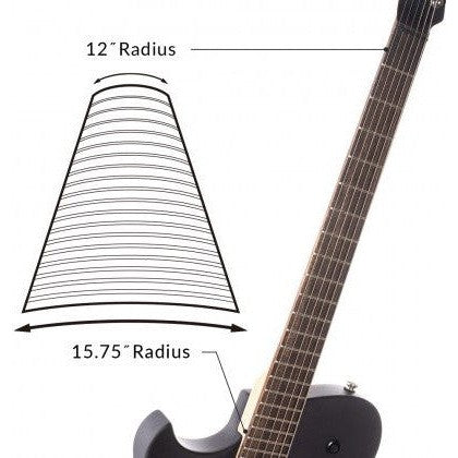 Cort MBM-2 Matthew Bellamy Signature Electric Guitar – Black Satin (Left-Handed)