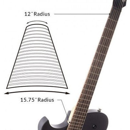 Cort MBM-2 Matthew Bellamy Signature Electric Guitar – Black Satin (Left-Handed)