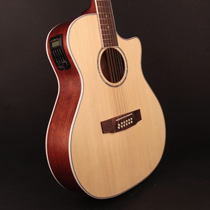 Cort GA-MEDX-12 Grand Auditorium Cutaway 12-String Acoustic-Electric Guitar