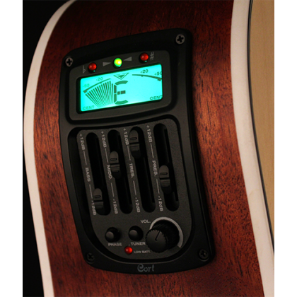 Cort GA-MEDX Grand Auditorium Cutaway Acoustic-Electric Guitar (Left-Handed)