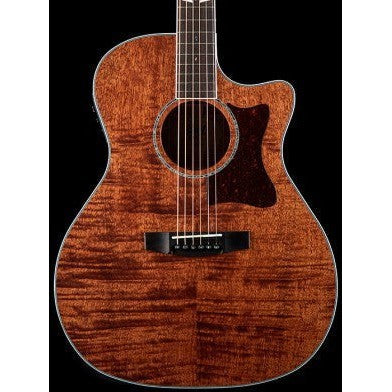 Cort GA5F-FMH Flamed Mahogany Grand Auditorium Cutaway Acoustic-Electric Guitar