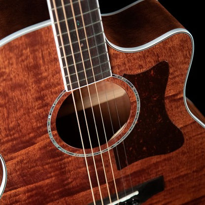 Cort GA5F-FMH Flamed Mahogany Grand Auditorium Cutaway Acoustic-Electric Guitar
