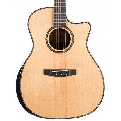 Cort GA-PF Bevel Grand Auditorium Cutaway Acoustic-Electric Guitar