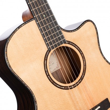 Cort GA-PF Bevel Grand Auditorium Cutaway Acoustic-Electric Guitar