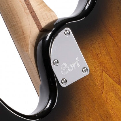 Cort GB24JJ 4-String Bass Guitar – 2-Tone Burst
