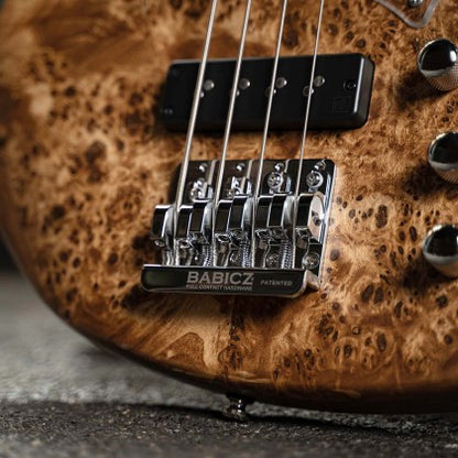 Cort GB Modern 4 4-String Bass Guitar – Open-Pore Charcoal Grey