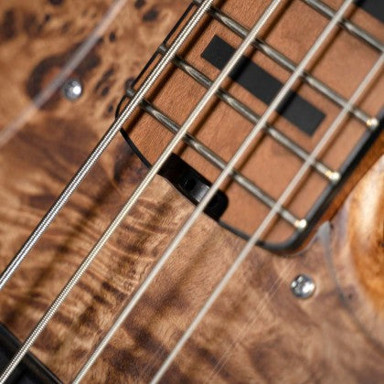Cort GB Modern 4 4-String Bass Guitar – Open-Pore Charcoal Grey