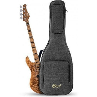 Cort GB Modern 4 4-String Bass Guitar – Open-Pore Charcoal Grey