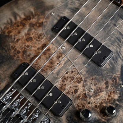 Cort GB Modern 5 5-String Bass Guitar – Open-Pore Charcoal Grey
