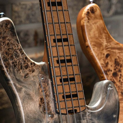 Cort GB Modern 5 5-String Bass Guitar – Open-Pore Charcoal Grey