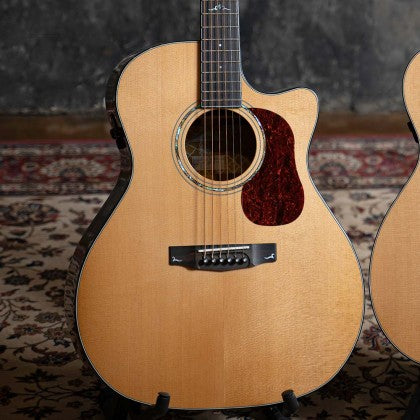 Cort Gold A6 Bocote Grand Auditorium Cutaway Acoustic-Electric Guitar – Natural