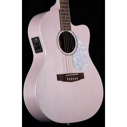 Cort Jade Classic Small Body Cutaway Acoustic Guitar OP Pink Pastel