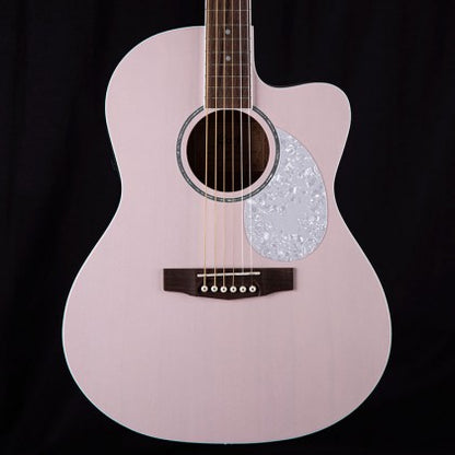 Cort Jade Classic Small Body Cutaway Acoustic Guitar OP Pink Pastel