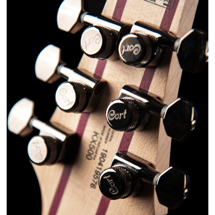 Cort KX500 Etched Electric Guitar – Deep Violet