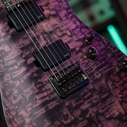Cort KX500 Etched Electric Guitar – Deep Violet
