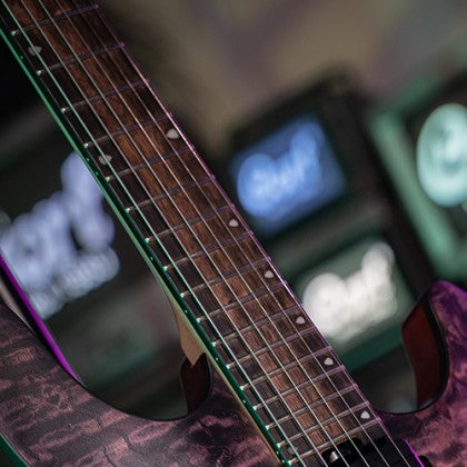 Cort KX500 Etched Electric Guitar – Deep Violet